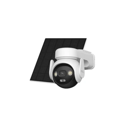 Afbeelding van Imou 5MP 4G LTE Solar bewakingscamera voor buiten, 24/7 opname AOV met SIM kaart + 32 GB kaartgeheugen, 360 PTZ, 25 m personenherkenning, auto tracking, privémodus, intelligent nachtzicht, IP66