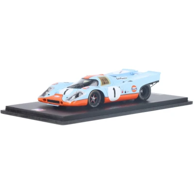 Afbeelding van Porsche 917K Spark Modelauto 1:43 1971 Jo Siffert / Derek Bell J. W. Automotive Engineering Ltd.