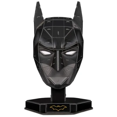 Afbeelding van 4D Build DC Batman masker 3D Puzzel 90 stuks kartonnen bouwpakket