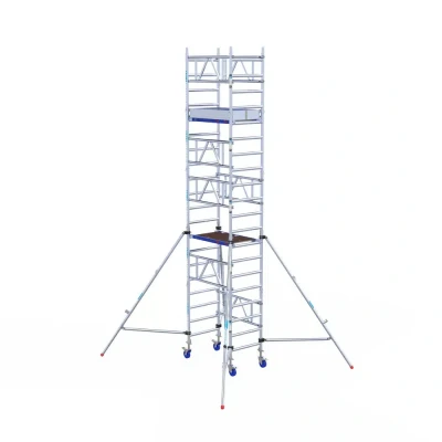 Afbeelding van Eenpersoonssteiger Euroscaffold ONE L120xB75 6.20m werkhoogte Carbon Deck platformen