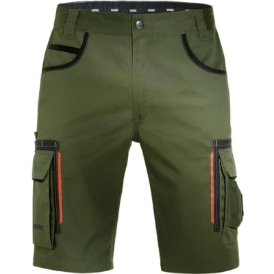 Afbeelding van Uvex Tune Up Werkbroek heren kort Shorts voor op het werk Groen Gr 34W/Labelgrootte 52
