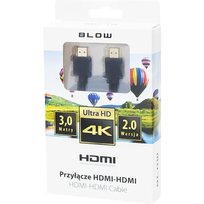 Afbeelding van HDMI DVI Kabel 4K 3 Meter Zwart