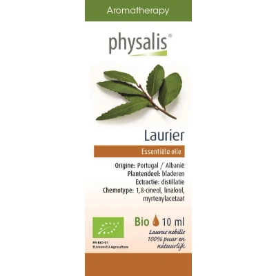 Afbeelding van Physalis Laurier Olie Bio 10ml