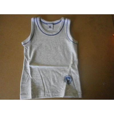 Afbeelding van Petit Bateau Singlet Grijst Jongen 4jaar 102 ,