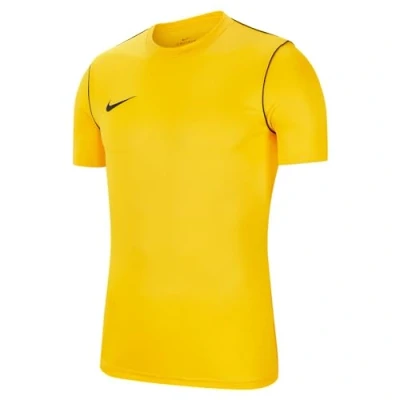Afbeelding van Nike Park 20 shirt met korte mouwen voor jongens, Tour geel/zwart/zwart, 12 13 jaar