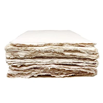 Afbeelding van Artway Indigo A5 Katoen Rag Papier 100% Katoen/Handgemaakt 250gsm Zachte Textuur (40 Vellen)