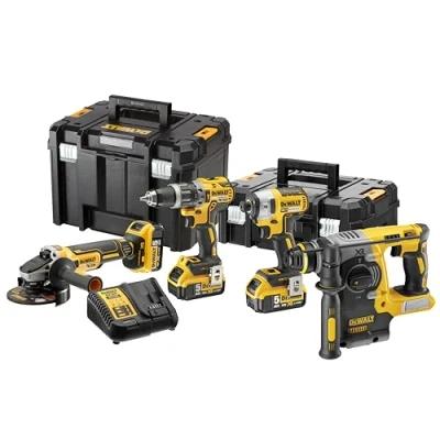 Afbeelding van DeWALT DCK422P3T Accu Combiset 4 delig 18V 5,0Ah in TSTAK
