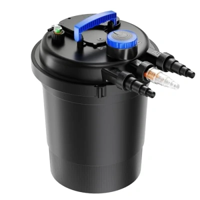 Afbeelding van SunSun CPF 250 Drukvijverfilter met ingebouwde UVC eenheid 11W voor vijvers tot 10000 liter