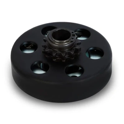 Afbeelding van EBERTH Centrifugaalkoppeling voor as 20mm Ø, Tandwielkoppeling Kettingen type 35#, tandwiel 12 tanden #35, go kart, pocket bike, quad, motorfiets, crossmotor, Hoogte 56mm
