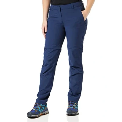 Afbeelding van Schöffel damesbroek Ascona Zip Off, lichtgewicht en comfortabele met optimale pasvorm, flexibele outdoor broek voor vrouwen, dress blues, 48