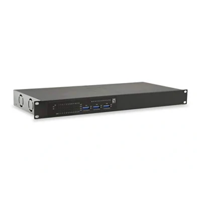 Afbeelding van LevelOne FGP 2601 Unmanaged Fast Ethernet (10/100) Power over (PoE) Zwart [FGP 2601W150]