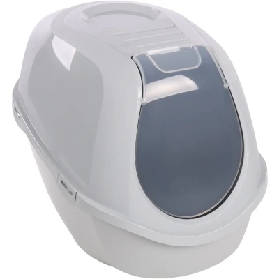 Afbeelding van Flamingo Trini Kattentoilet Katten Grijs 46x67x49cm 1st 210828