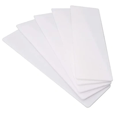 Afbeelding van SKIR&#039;CO (20 stuks) Kunststof platte Shims 1 mm, beglazing verpakkers 40 x 100 frameafstandhouders, deur en raamkozijnverpakkers