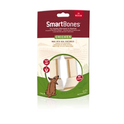 Afbeelding van 7x Smartbones Kip Medium 2 stuks