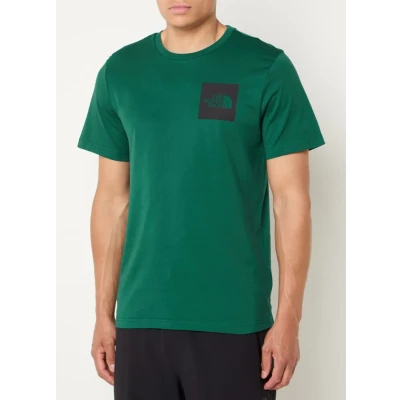 Afbeelding van The North Face FINE TEE Tshirt print, Heren, Maat: Medium, Deep nori