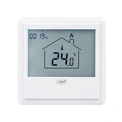 Afbeelding van Ingebouwde intelligente thermostaat PNI CT25PW WiFi, internetbediening vloerverwarming, aandrijvingen, pompen, boiler, Tuya Smart mobiele applicatie