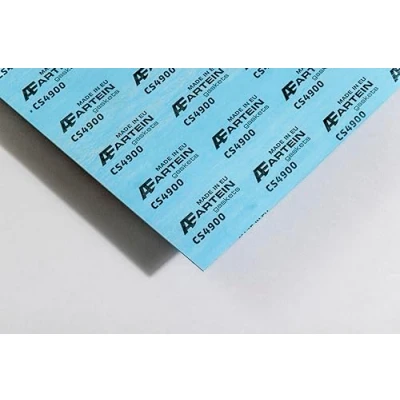 Afbeelding van Compressed pakkingpapier, dikte 0,50 mm, afmetingen vel 140 x 195 mm