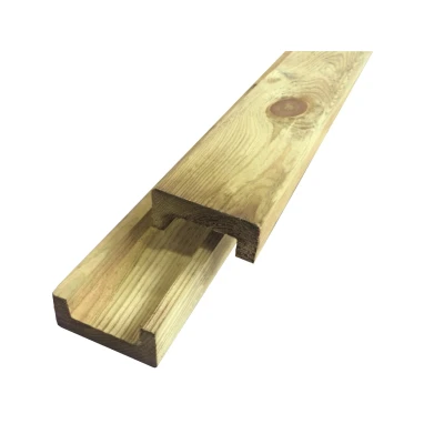 Afbeelding van Intergard Afdeklatten schutting tuinscherm grenen 180cm