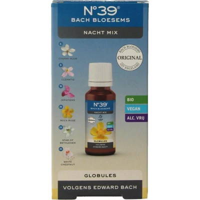 Afbeelding van Bach Bloesems No.39 Nacht Mix Globules