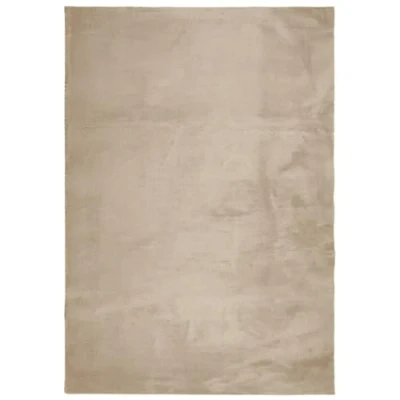 Afbeelding van Vloerkleed HUARTE laagpolig zacht wasbaar 120x170cm zandkleurig