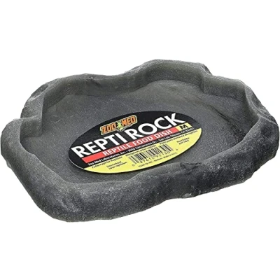 Afbeelding van Zoo Med Repti Rock Food Dish for Reptiles Medium 10 Pack