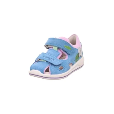 Afbeelding van Superfit Boomerang Sandalen voor kinderen, Maat: 27, Hellblau/lila Leer en textiel
