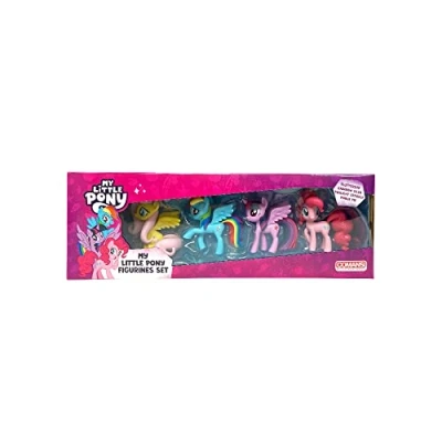 Afbeelding van My Little pony Speelfiguren speelset 4 stuks cadeau verpakking kunststof