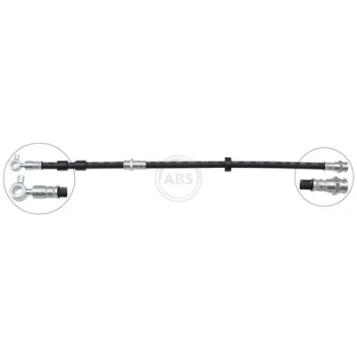 Afbeelding van A.B.S. SL 1682 Remslang 503mm INN M10x1.0 MAZDA: CX 9 (TB) 3.5 AWD, 3.7 2007