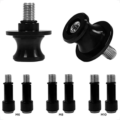 Afbeelding van Universele aluminium CNC houder M6X1mm M8X1,25 mm M10X1,25 spoelhouder voor Yamaha YZF R1 R3 R6 R25 R125 R1000 R6S MT 01 03 09 10 Aprilia RSV4 R