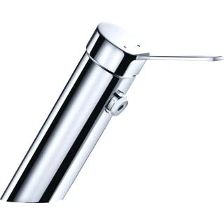 Afbeelding van Delabie wastfmengkr opb securitherm biosafe chroom 1 gats kraang 2621ep