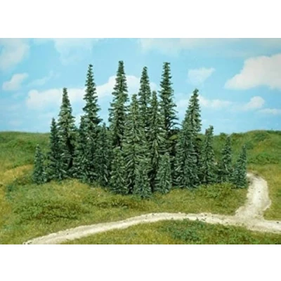 Afbeelding van Heki 2231 dennenbomen 50 stuks, hoogte 12 cm, meerkleurig