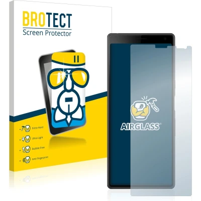 Afbeelding van BROTECT Screenprotector voor Sony Xperia 10 Folie Beschermfolie Beschermglas transparant