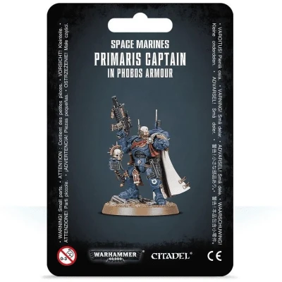 Afbeelding van Warhammer 40.000 Astra Adeptus Space Marines Primaris Captain in Phobos Armour