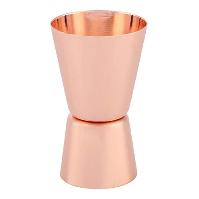 Afbeelding van Jigger, MAGT 15/30ml Jigger Dubbelzijdig RVS Liquor Cocktail Wijn Meetbeker Drink Bar Tool Rosegoud