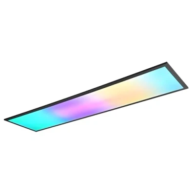 Afbeelding van REALITY BETA Plafondlamp Zwart mat incl. 1x SMD 31W Geintegreerde dimmer Afstandsbediening
