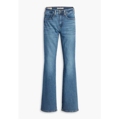 Afbeelding van Levi&#039;s dames 726 high waist flared jeans met medium wassing in de kleur Indigo, maat: W33/L32
