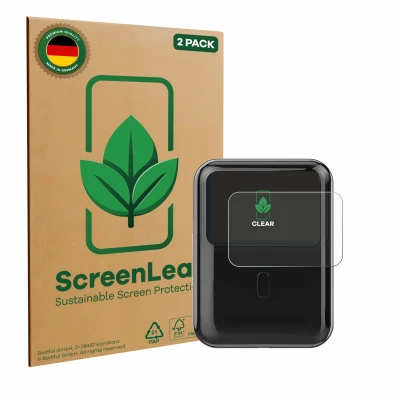 Afbeelding van ScreenLeaf Screenprotector voor hganus PowerBank H5 Duurzame schermbescherming Folie Beschermfolie transparant (2 Stuks)