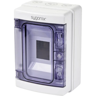 Afbeelding van Sygonix SY 5491850 Kleine verdeelkast Opbouw (op muur) Aantal groepen = 4 rijen 1 Inhoud stuk(s)