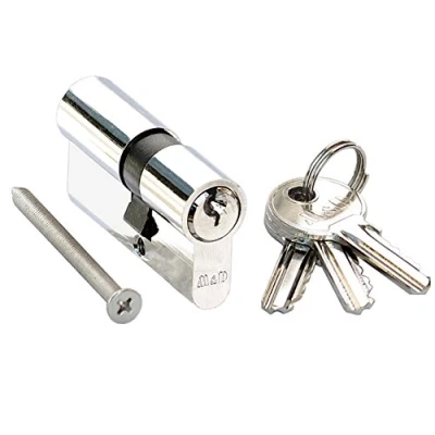 Afbeelding van Profielcilinder sluitcilinder deurcilinder 25/35 cilinder M&amp;D nikkel