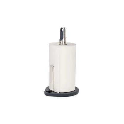 Afbeelding van Joseph Hold Keukenrolhouder, Veerarm, Eén Hand Scheuren, Verzwaarde Basis, Antislip, Geschikt voor 140mm Rollen