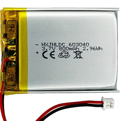 Afbeelding van DC 3.7V 800mAh 603040 Oplaadbare Lithium Polymer Vervanging Batterij voor DIY 3.7 5V Elektronisch Product, Mobiele Energieopslag Voeding
