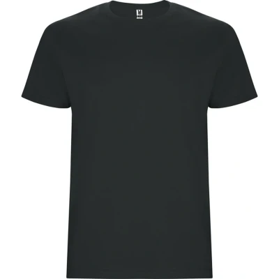 Afbeelding van T shirt unisex met korte mouwen &#039;Stafford&#039; Donkerlood Grijs M