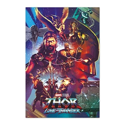 Afbeelding van Hole in the Wall Thor Maxi Poster Love and Thunder (Diversen) Nieuw