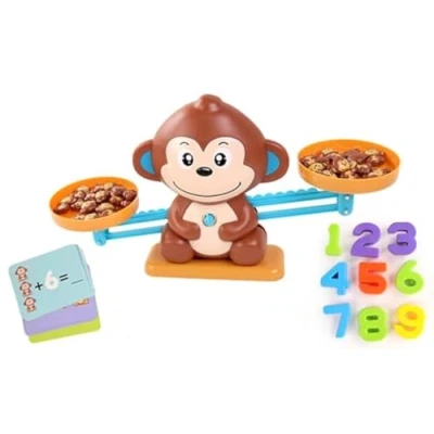 Afbeelding van Tikkie de rekenschaal Educatief spel J.A.D.E Montessori Vanaf 5 jaar