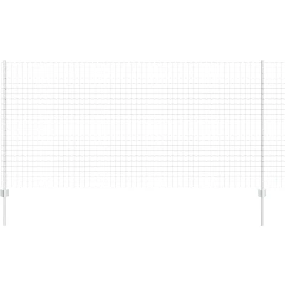 Afbeelding van vidaXL Tuinhekset Set van 2 Gegalvaniseerd staal 10 x 1.2 m Duurzaam