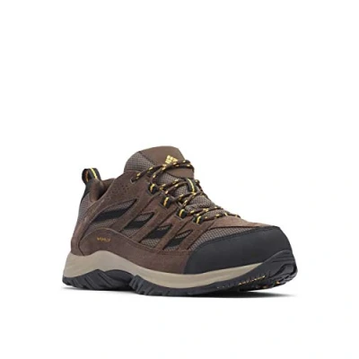 Afbeelding van Wandelschoen Columbia Men Crestwood Waterproof Mud Squash Schoenmaat 44,5 (UK 10.5)