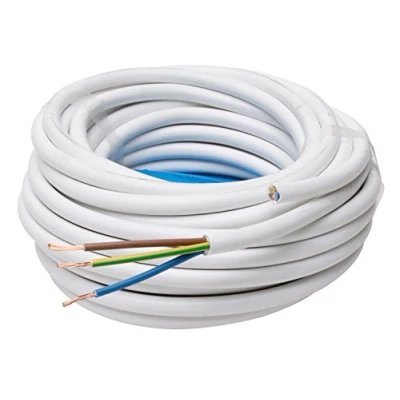 Afbeelding van Kopp 151825002 Geïsoleerde kabel H05VV5 F 3 G 1.50 mm² Wit 25 m