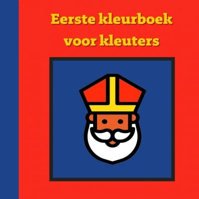 Afbeelding van Eerste kleurboek voor kleuters :: Sinterklaas