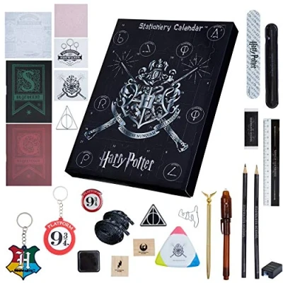 Afbeelding van Harry Potter adventskalender 2024, Hogwarts briefpapier aftelkalender