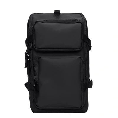Afbeelding van Rains Trail Cargo backpack W3 black Laptoptas Laptoprugzak